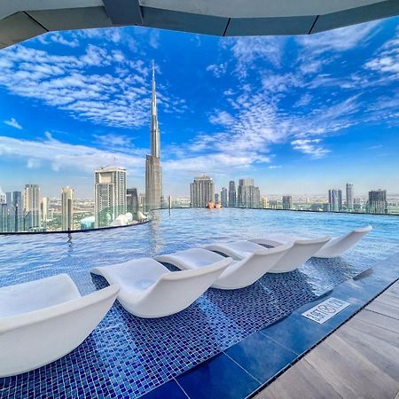 Highest Infinity Pool In Downtown Dubai Leilighet Eksteriør bilde