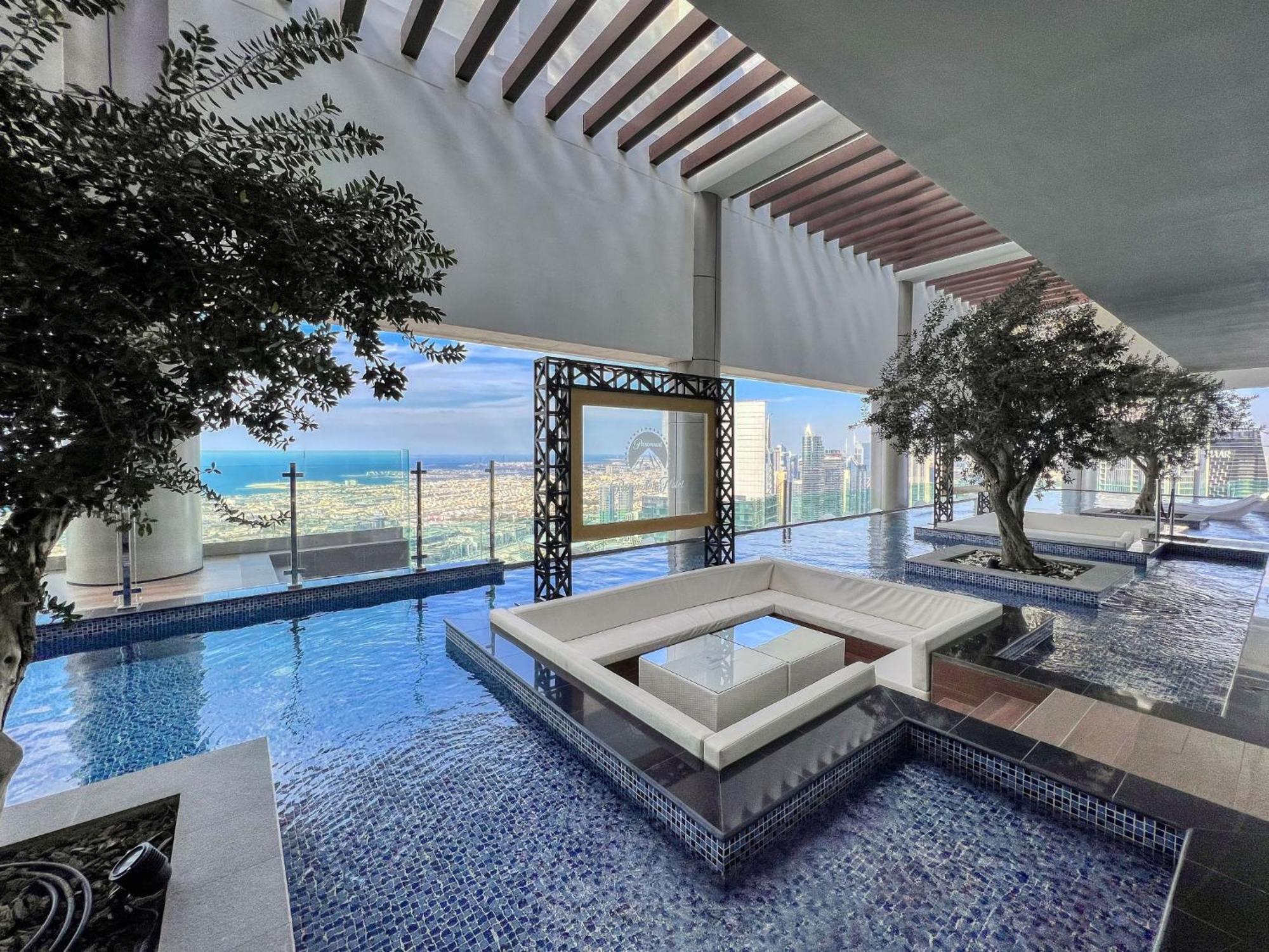 Highest Infinity Pool In Downtown Dubai Leilighet Eksteriør bilde