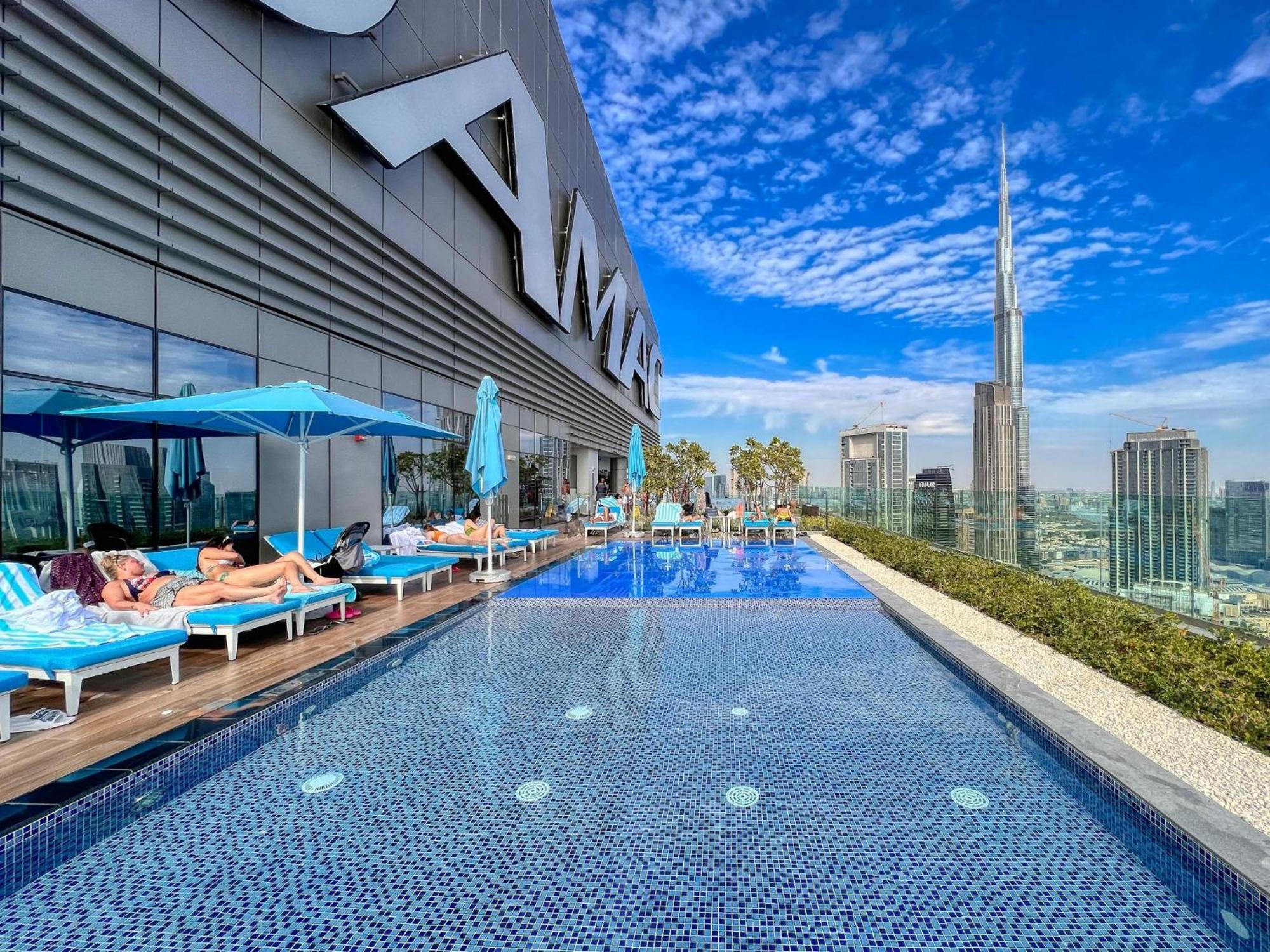 Highest Infinity Pool In Downtown Dubai Leilighet Eksteriør bilde